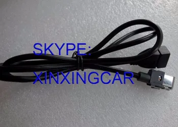 Свободный пост Задние USB-соединительные кабелиСпециальный USB-кабель для Peugeot 207 307 308 408 508 Citroen RD4 RD43 RD45 RD9 RD5 Радио