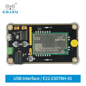 Тестовая плата USB to TTL SX1262 30 дБм 230 МГц FEC IoT Модуль беспроводного приемопередатчика cojxu E22-230TBH-01