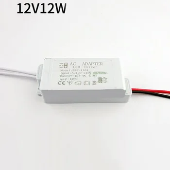 трансформатор светодиодный драйвер адаптер дома 12 Вт / 24 Вт / 36 Вт AC220 -240 В на DC12 В для светодиодной ленты Источник питания Совершенно новый